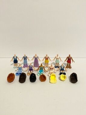 Lego Friends Heartland Mini Figures Disney Princess Loose Bundle Toys NO HEADS